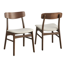 Jadelin Side Chair in Brown