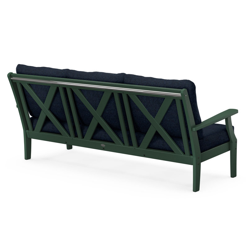 Braxton Deep Seating Sofa, Black, Grey Mist