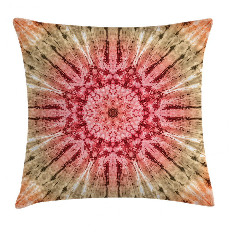 Batik 28" Throw Pillow Cover