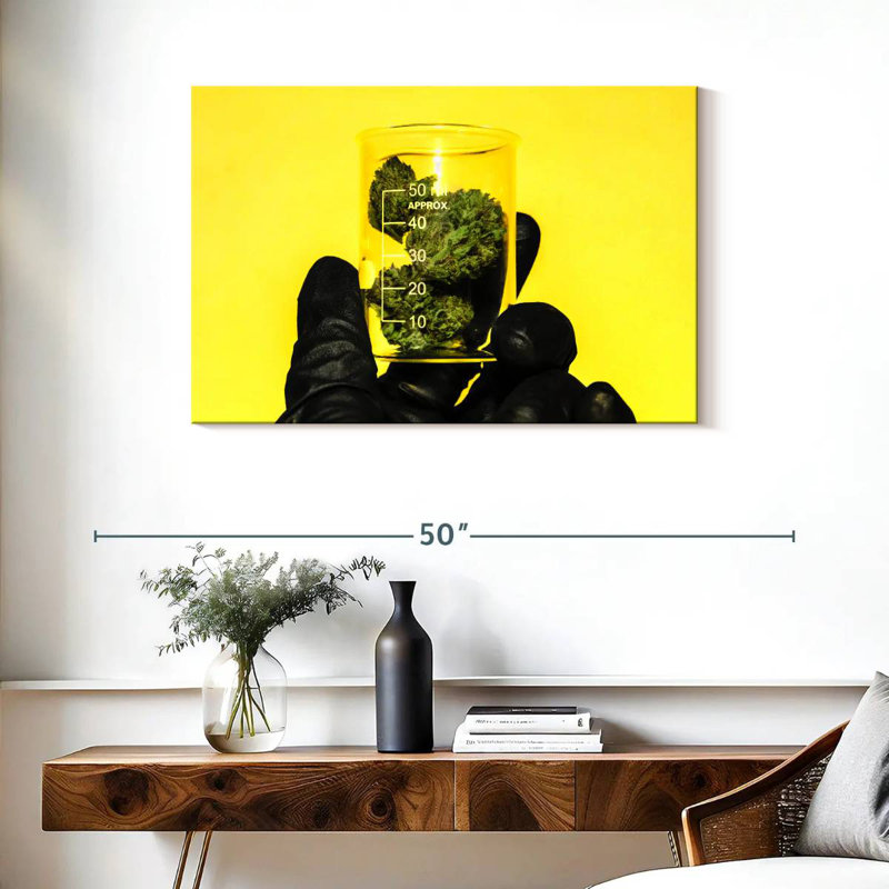 Senne Marijuana Laboratory, 24" H x 36" W