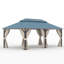12 Ft. W X 20 Ft. D Aluminum Patio Gazebo