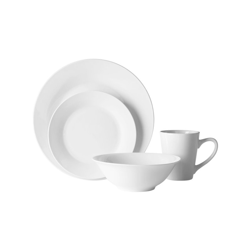 Chamblis Porcelain China Dinnerware - Service for 4