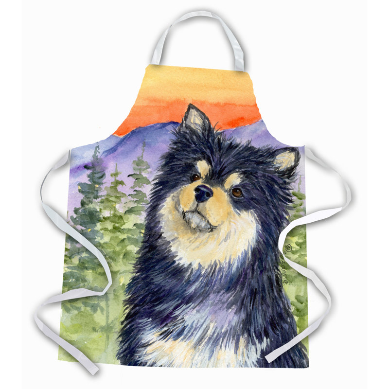 No Pattern Bib Apron
