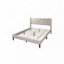 Lit tapissier en velours