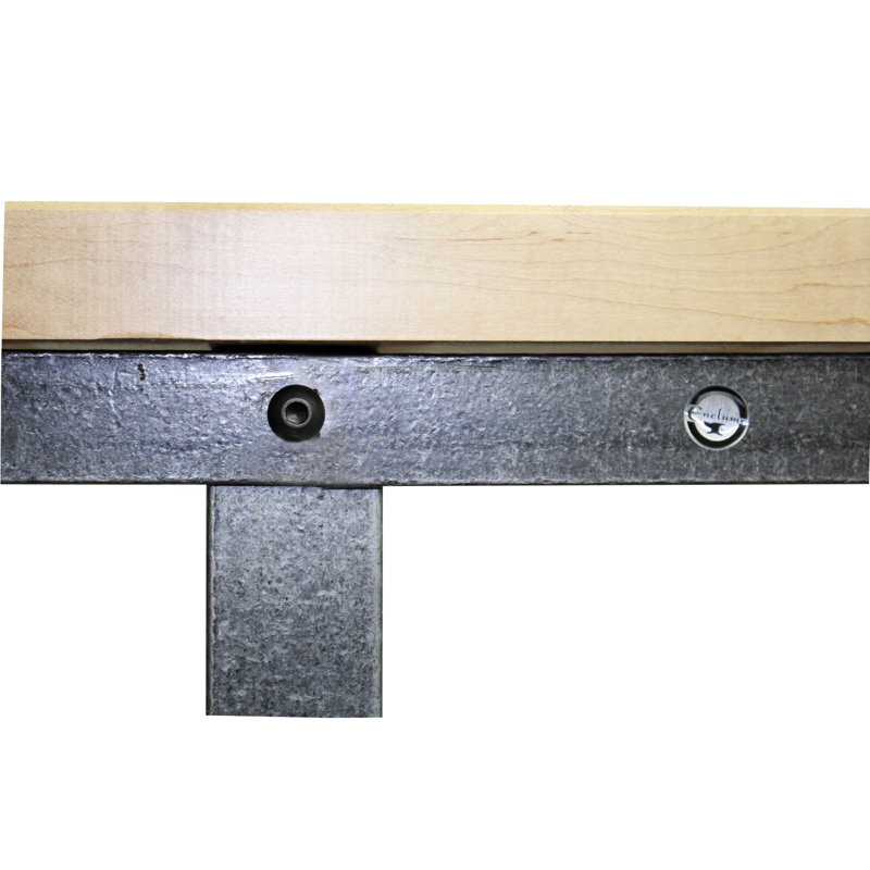 Gourmet Kitchen Cart with Butcher Block Top