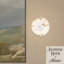 Applique murale 1 lumière Hunter Opaline Crest-131037787