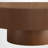 Round Coffee Table, Fluted Drum Design, Sleek & Chic Modern, Living Room Statement-2008100651-2009526178