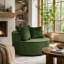 Upholstered 45.87 " Fabric Sofa-182536341