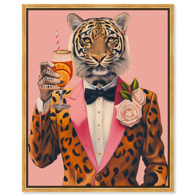 Tiger Bellini Tiger Glam Wall Art by Art Remedy