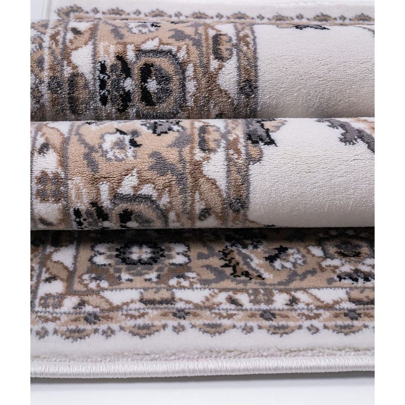 Tapis turc Gottfrid-Crème, Rectangle 8 pi x 10 pi 2 po