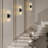 Zolee Dimmable Glass and Brass Wall Sconce-421936821