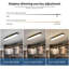 Cherron Acrylic LED Semi Flush Mount-583835535