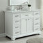 Ensemble de meuble-lavabo simple de 48 po Hermes-1156665650