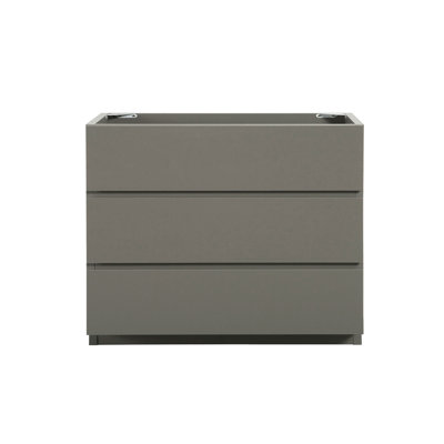 Floor Cabinet WITHOUT Basin, With Three Drawers, Pre-Assembled