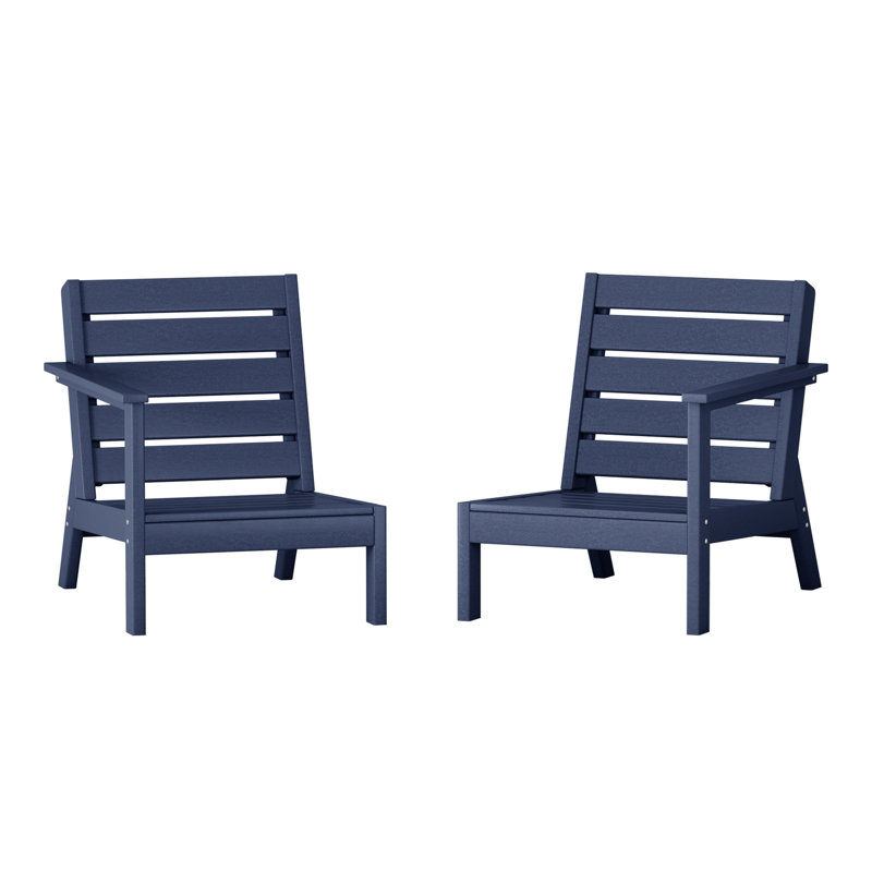 Deep Seating Set, Navy Blue