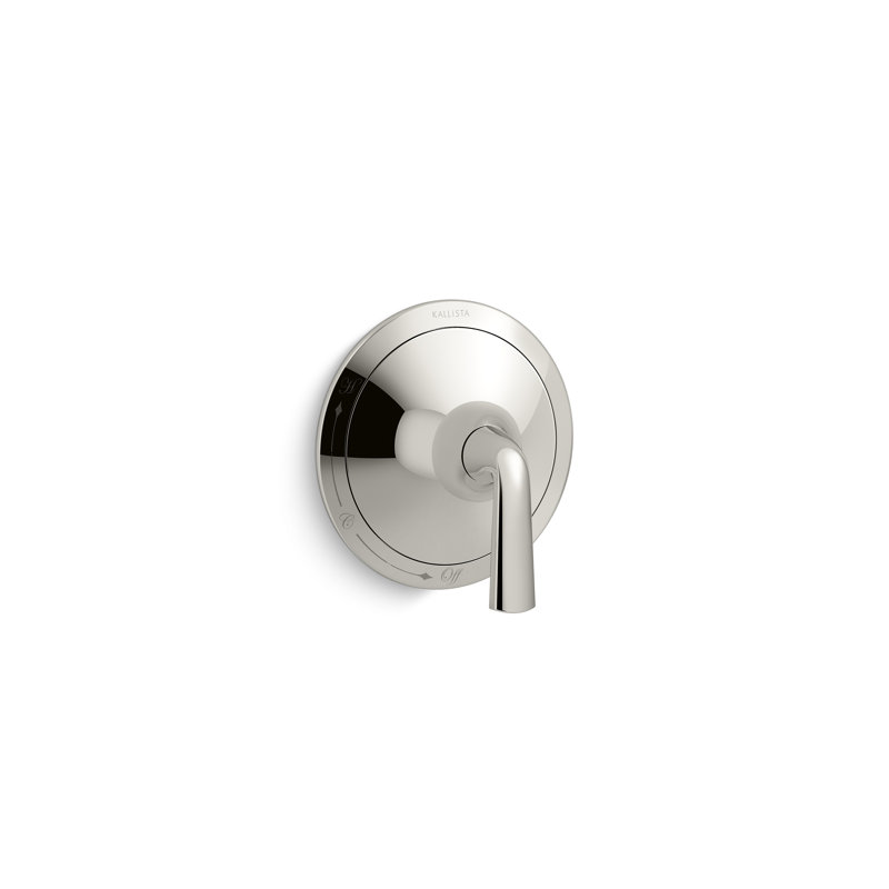 Script™ Pressure Balance Shower Trim, Lever Handle, Nickel Silver