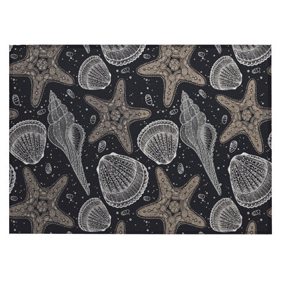 Tapis intérieur / extérieur en polyester tissé à la machine Jaquish