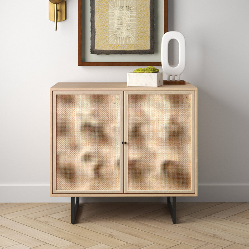 Jensi Accent Cabinet, Natural Mango