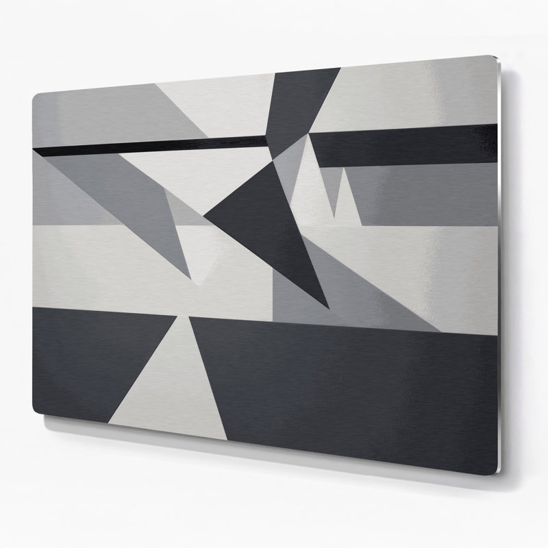 Minimalisme, art mural brun en métal 75, H 24 po x l 36 po