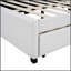 Lit de jour rembourré avec 2 tiroirs de rangement spacieux, tissu en lin durable et structure robuste pour une vie moderne-1656483291