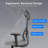 Ergonomic Mesh Office Chair with Multi-adjustable Headrest-1281072248