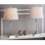 Ensemble de lampes de table transparentes de 23,5 po Berenisse