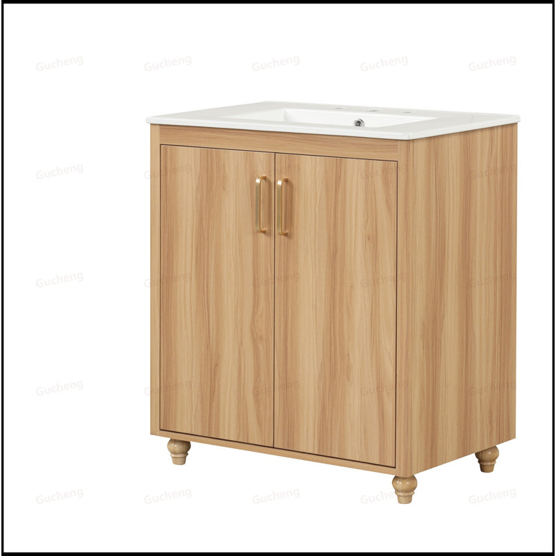 Meuble-lavabo de salle de bain avec lavabo