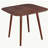 SQUARE DINNING TABLE 60528.00WEG (Dark Walnut)