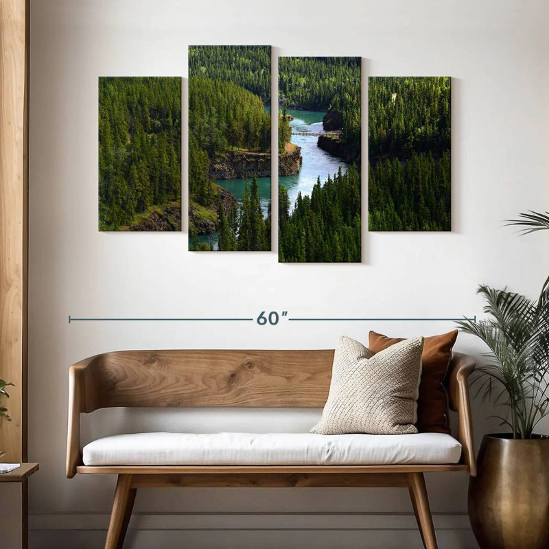 Alvord, sentier du fleuve Yukon, H 32 po x l 52 po