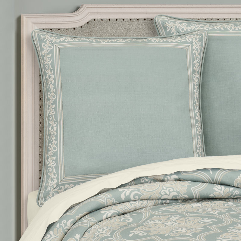 Tranquility Euro Sham Aqua