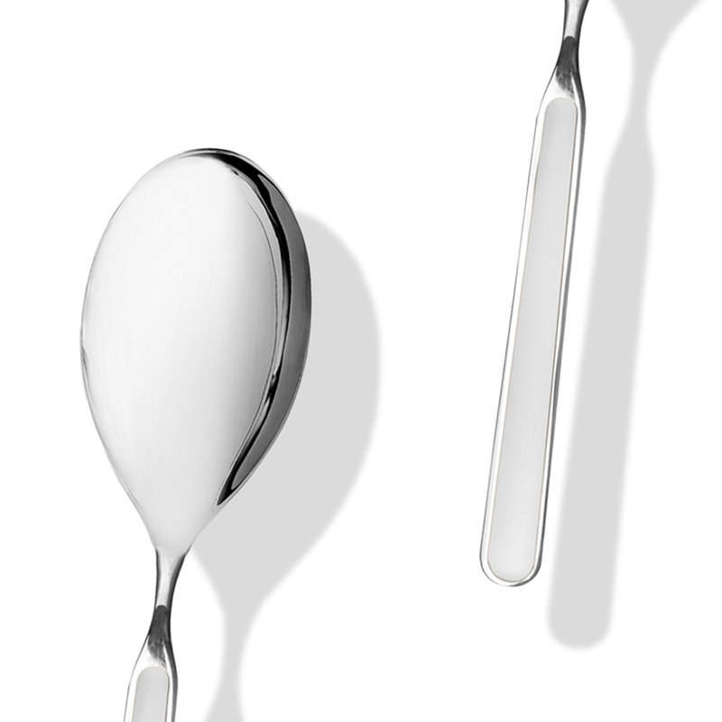 Fantasia Risotto Spoon, Porcelain