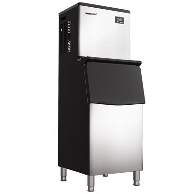 SMAGREHO 360 Lb. Daily Production Cube Clear Ice Freestanding Lce Maker