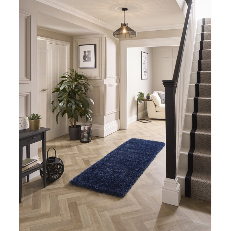 Beahn Solid Colour Machine Tufted Area Rug, Runner 67 x 200cm
