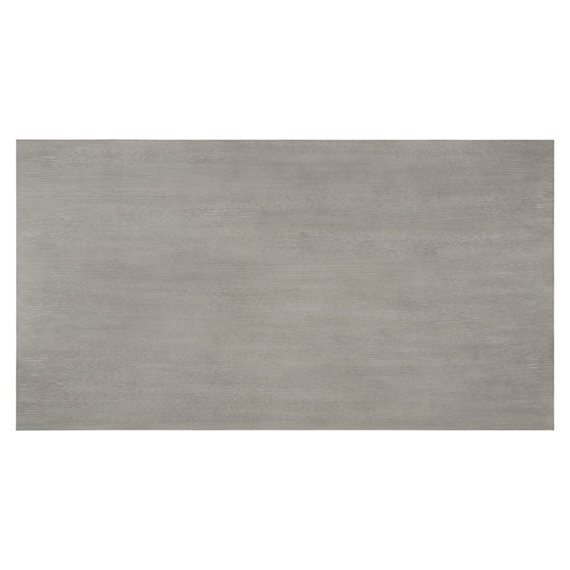 Transitional Gray Rectangular Coffee Table with Metal Accents and Storage