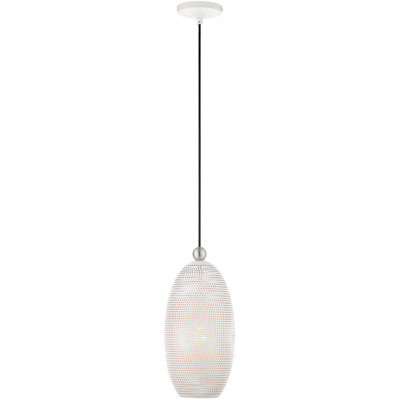 Luminaire suspendu géométrique simple à 1 lumière