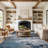 Willington Abstract Gray/Blue Rug-1531097314