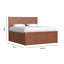 Lit plateforme avec rangement en bois massif Jacklin-1354393812