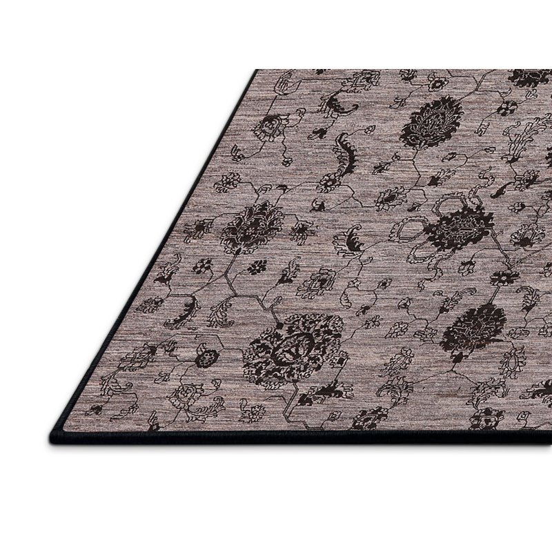 Tapis gris Kher, Rectangle 5 pi x 8 pi