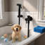 Robinet de toilette mural pour bidet-119323957