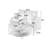 Accent Chair With Storage Semicircular Ottoman-1508179021