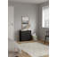 Ensemble de chambre à coucher 4 pièces, noir-1751469893