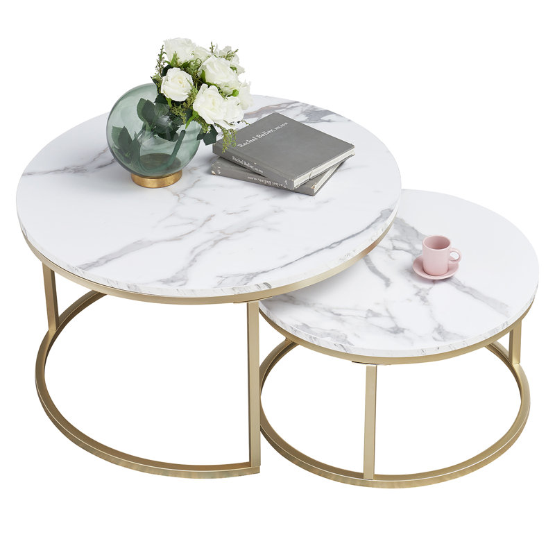 Nirvelli Frame Coffee Table, 45cm H x 80cm L x 80cm W