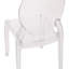 Extra Wide Resin All-Weather Ghost Banquet Chairs