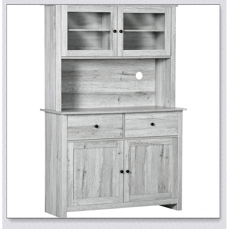 Storage Cabinet, Kitchen Buffet With Hutch