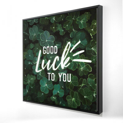 " Good Luck To You "