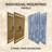 Nai Floating Headboard Solid Wood Wall Mount Blue Stonewash-810588769