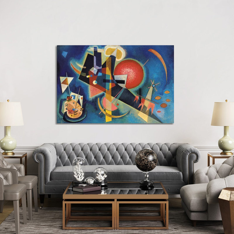 Im Blau by Wassily Kandinsky - Wrapped Canvas Print, 152.5 cm H x 101.5 cm W