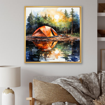 Forest Forest Tents Retreat 1 - fruits, art mural
