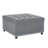 Storage Ottoman, Tufted Footstool, Nailhead Trim Ottoman-767858181