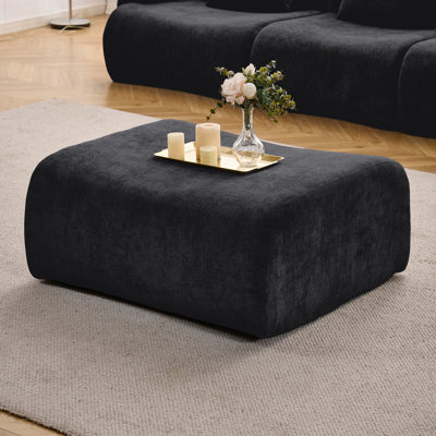 35.5" Upholstered Modular Compression Ottoman by Mercer41